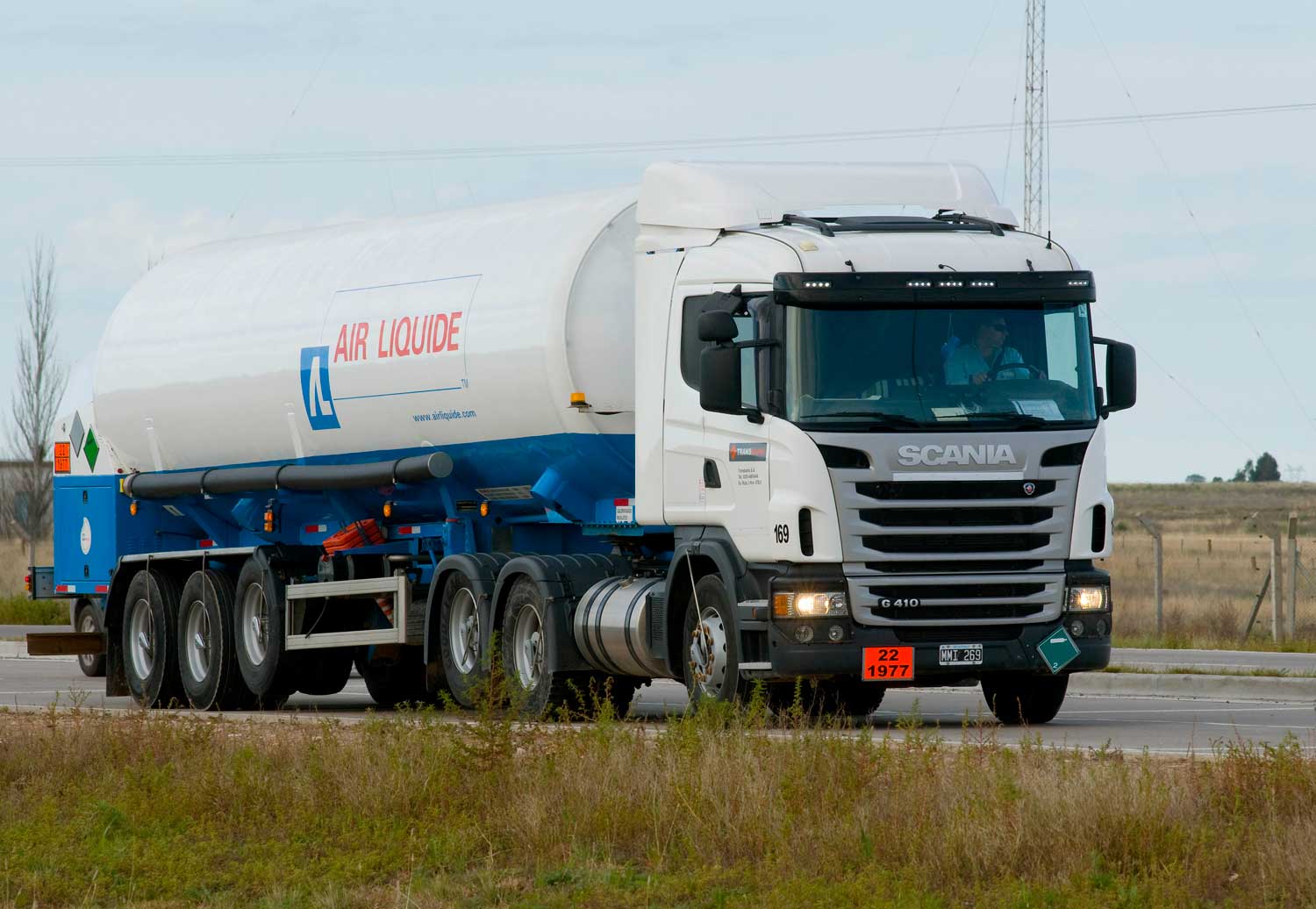 Camión Scania Air Liquide